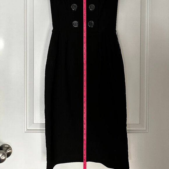 Bettie Page by Tatyana Pencil Dress with Collar - Picture 4 of 8